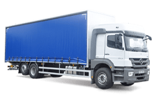 Car Hire Jarrow - 26 Tonne Curtain Side Lorry - Truck hire Jarrow